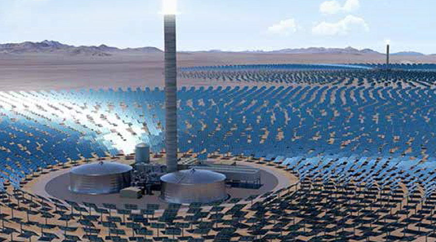 dubai solar power project